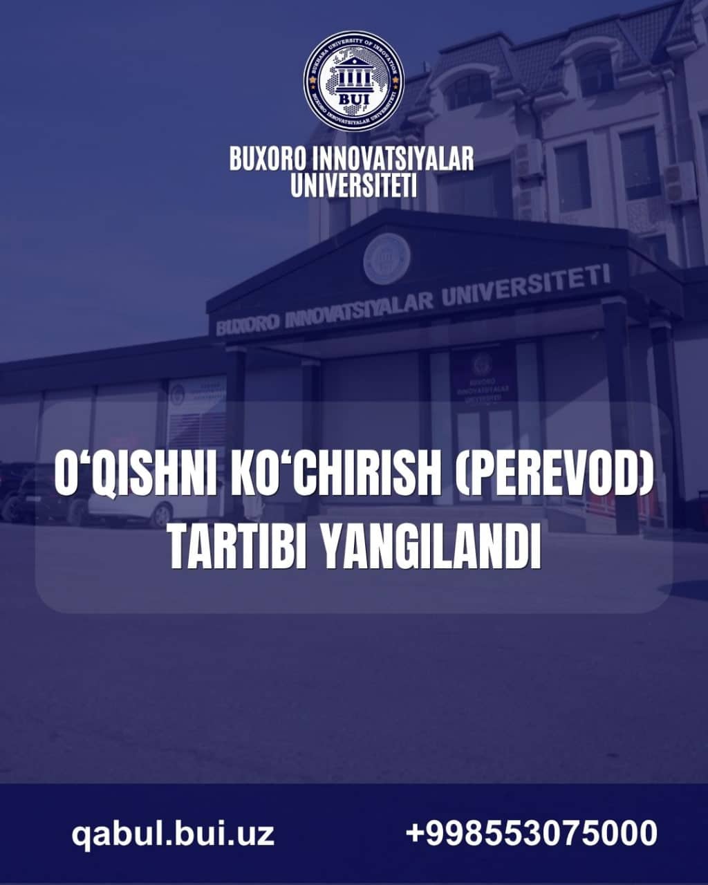 Xorijiy va nodavlat oliy ta’lim tashkilotlarida tahsil olayotgan talabalarning davlat OTMlariga o‘qishini ko‘chirish tartibi yangilandi.
