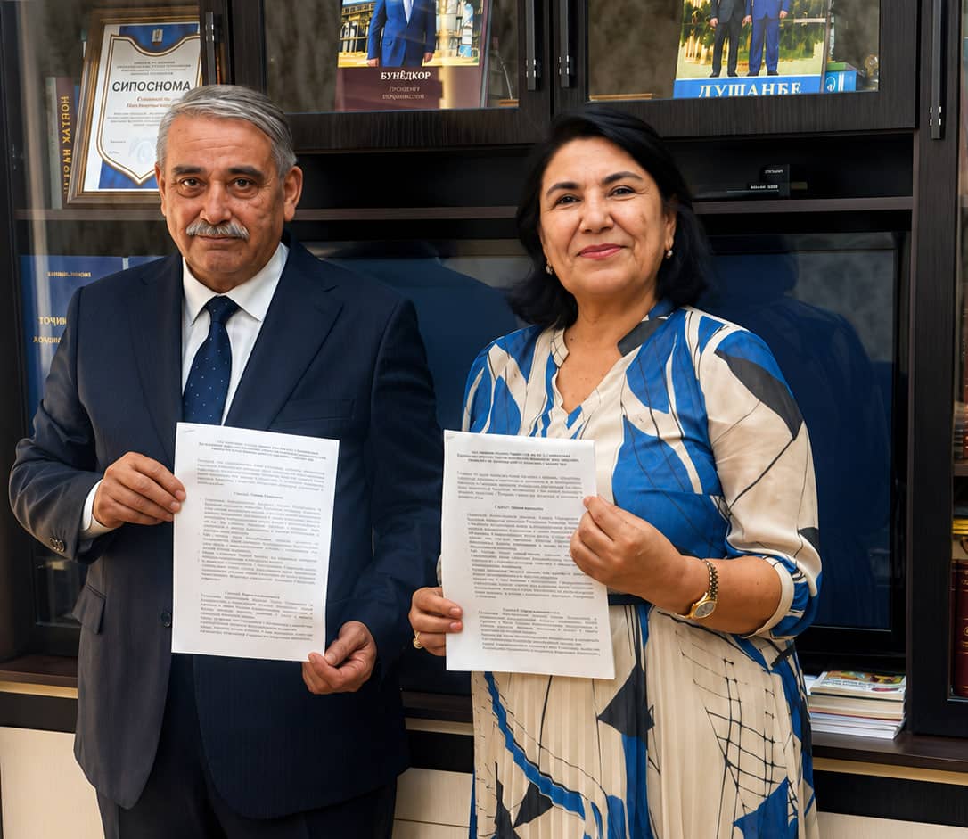 Buxoro innovatsiyalar universiteti va Tojikiston pedagogika universiteti o‘rtasida xalqaro hamkorlik shartnomalari imzolandi