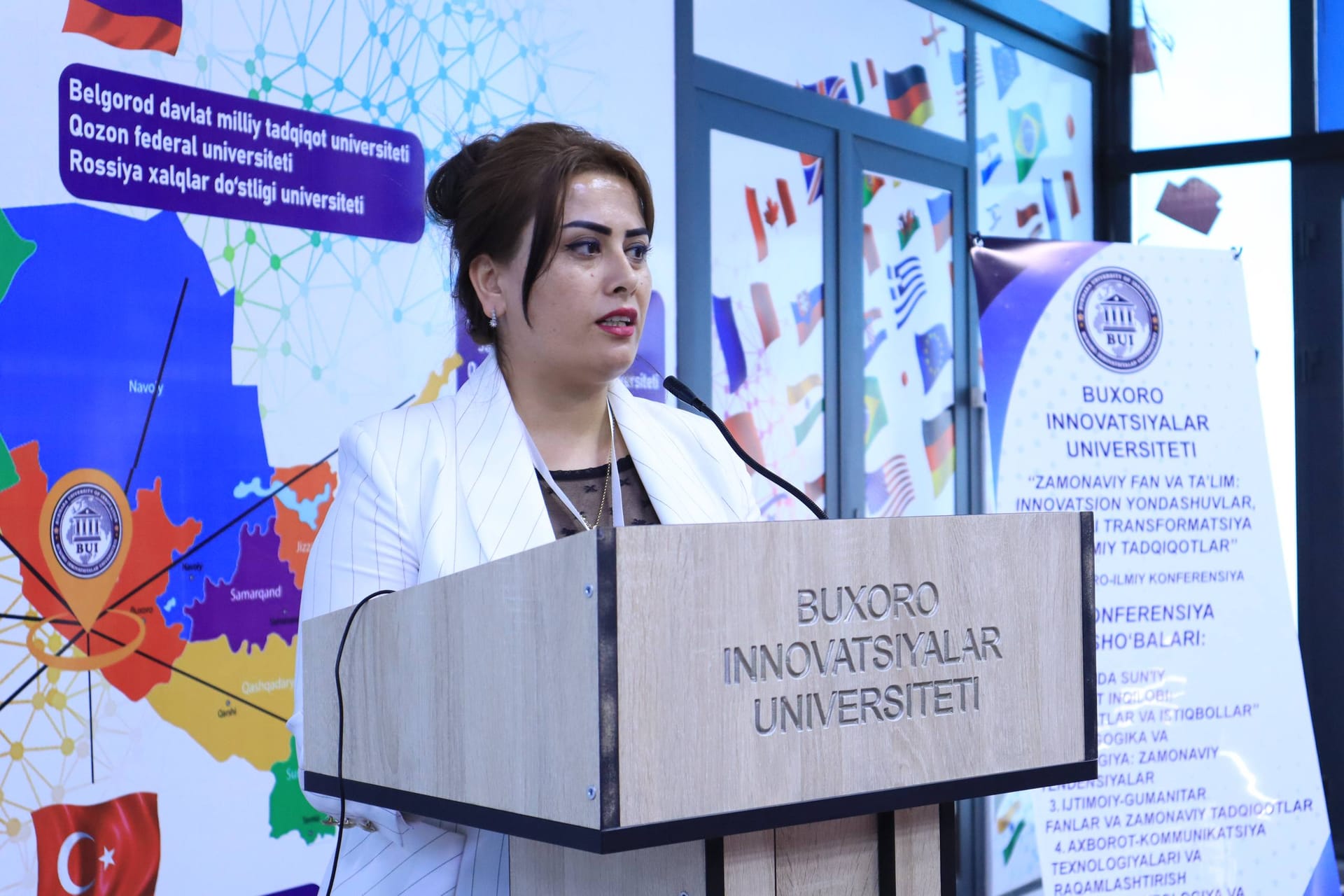 Buxoro innovatsiyalar universitetida xalqaro ilmiy-amaliy konferensiya bo'lib o'tdi