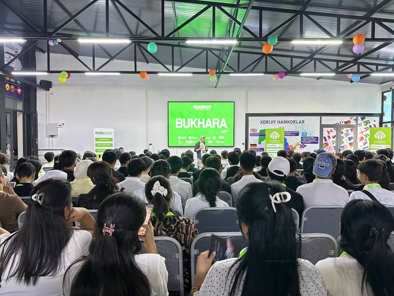 Мероприятие IT Community of Uzbekistan Roadshow прошло в университете «Asman»