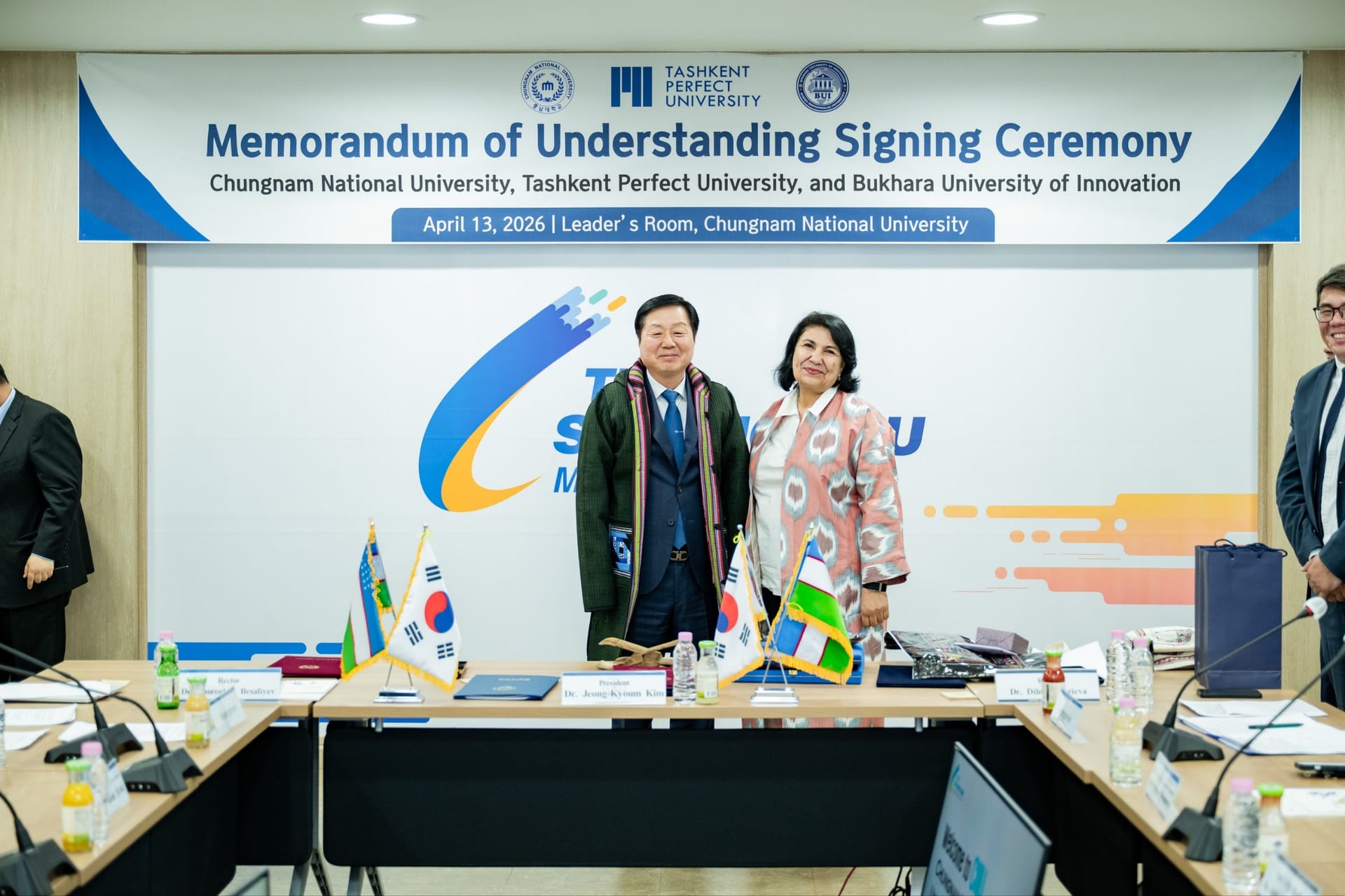CNU and BUI representatives together